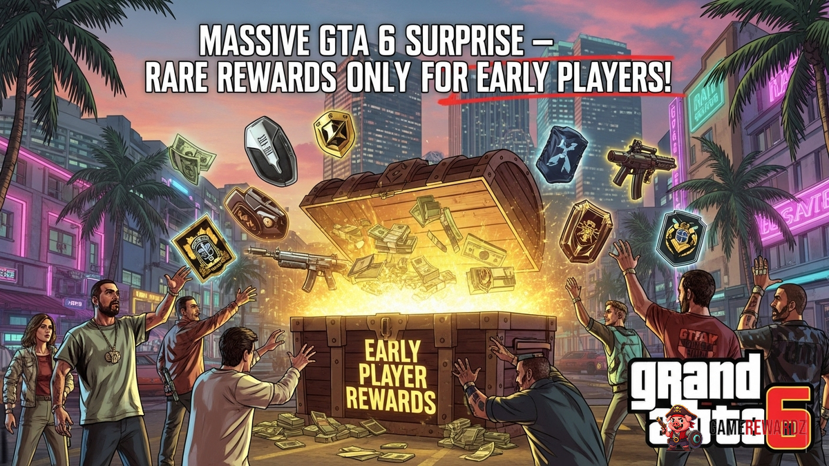Massive GTA 6 Surprise – Rare Rewards Only for Early Players!